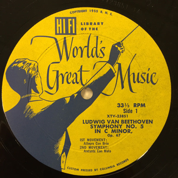 Ludwig van Beethoven - Symphony No. 5 In C Minor, Op. 67 - LP