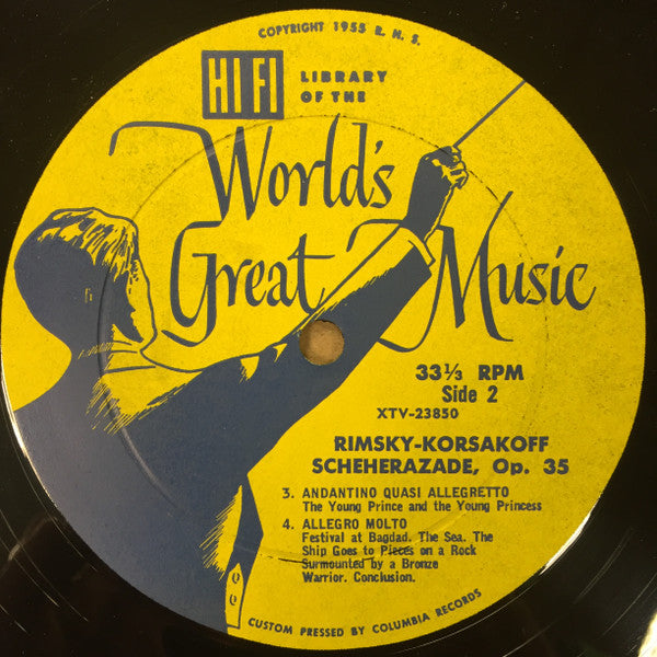 Nikolai Rimsky-Korsakov - Scheherazade, Op. 35 - LP