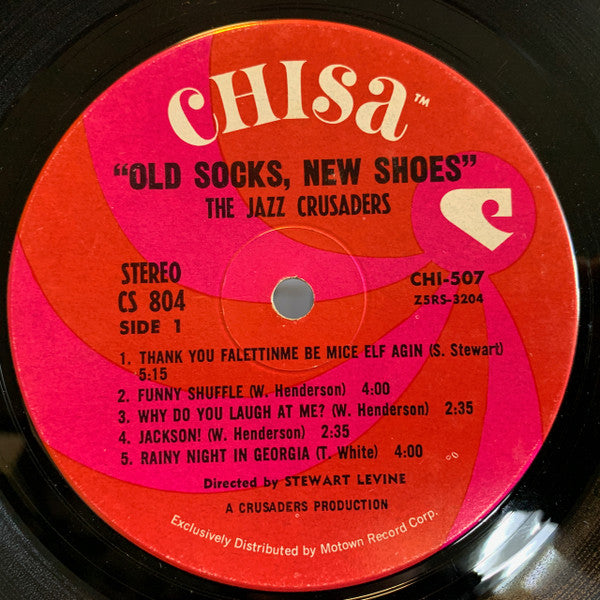 The Jazz Crusaders* - Old Socks, New Shoes...New Socks, Old Shoes - LP