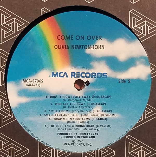 Olivia Newton-John - Come On Over - LP