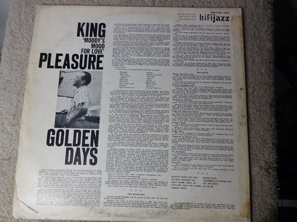 King Pleasure - Golden Days - LP