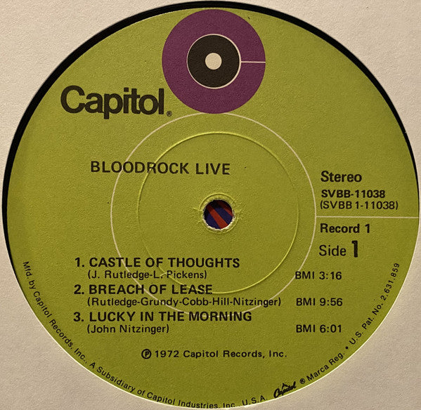 Bloodrock - Live - LP