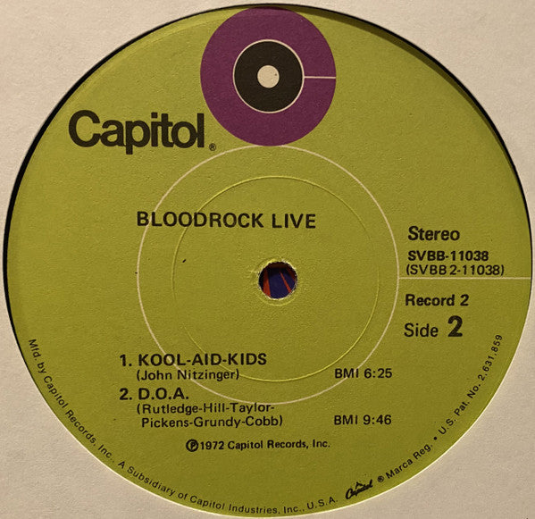 Bloodrock - Live - LP
