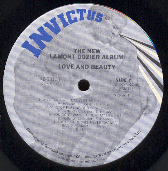 Lamont Dozier - The New Lamont Dozier Album - Love And Beauty - LP