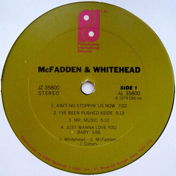 McFadden & Whitehead - McFadden & Whitehead - LP