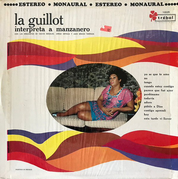 Olga Guillot - Interpreta A Manzanero - LP