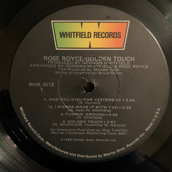 Rose Royce - Golden Touch - LP