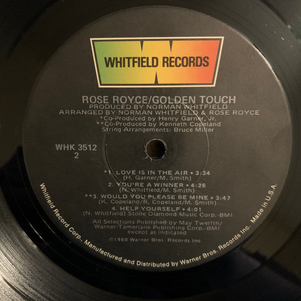 Rose Royce - Golden Touch - LP