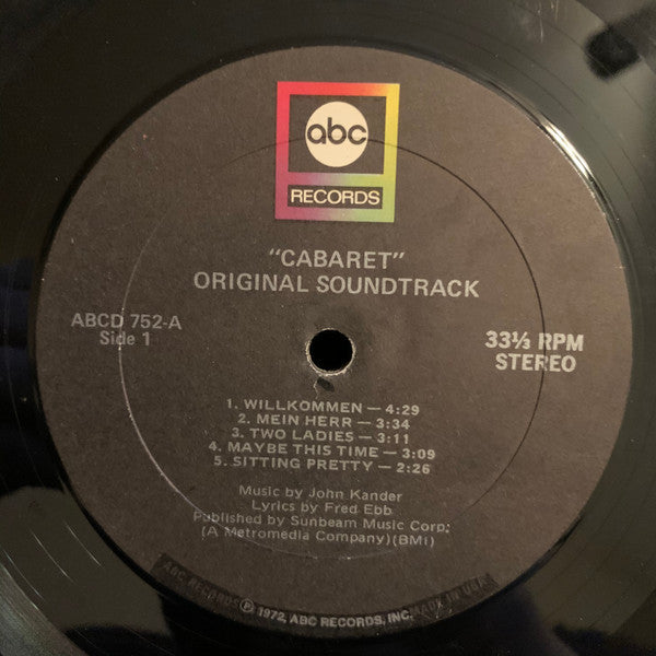 Various - Cabaret (Original Soundtrack Recording) - LP