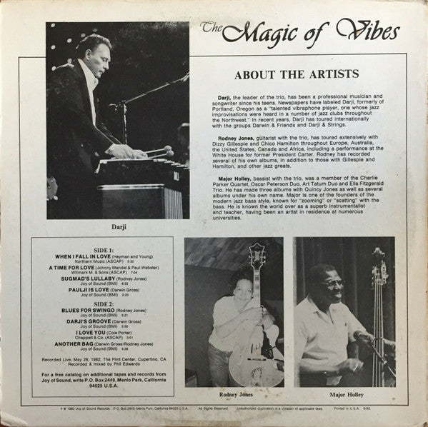 Darji - The Magic Of Vibes - LP
