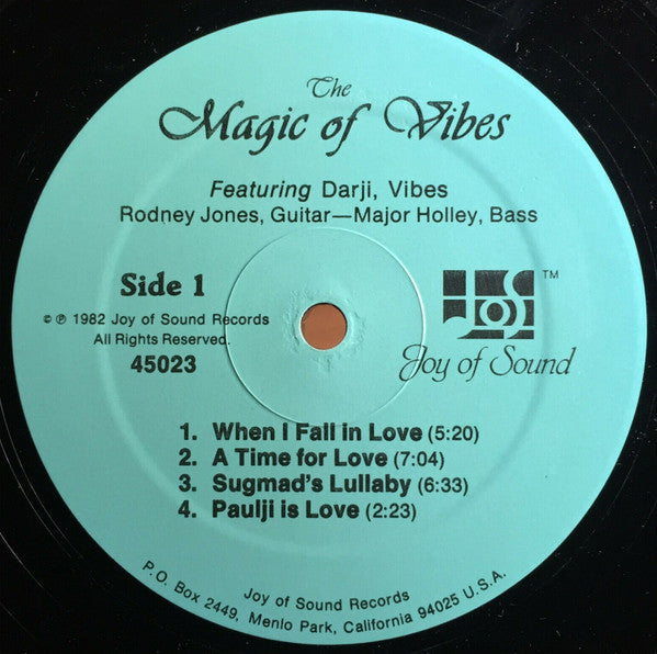 Darji - The Magic Of Vibes - LP