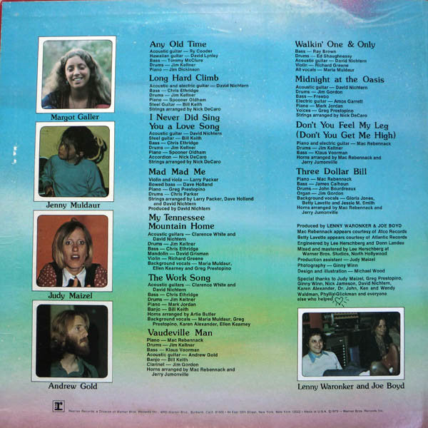 Maria Muldaur - Maria Muldaur - LP