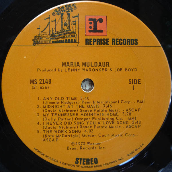 Maria Muldaur - Maria Muldaur - LP