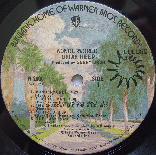 Uriah Heep - Wonderworld - LP