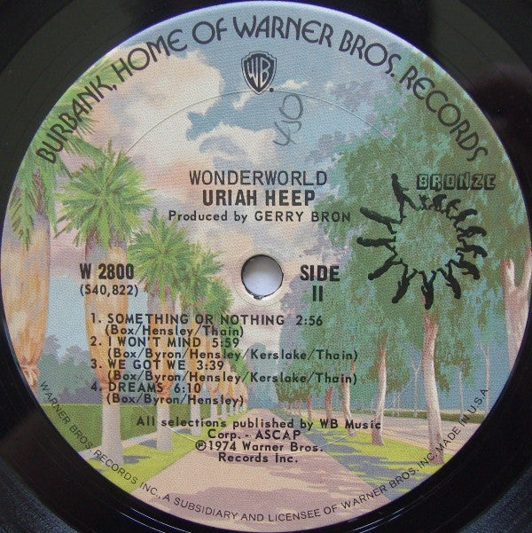 Uriah Heep - Wonderworld - LP