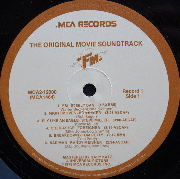 Various - FM (The Original Movie Soundtrack) - LP