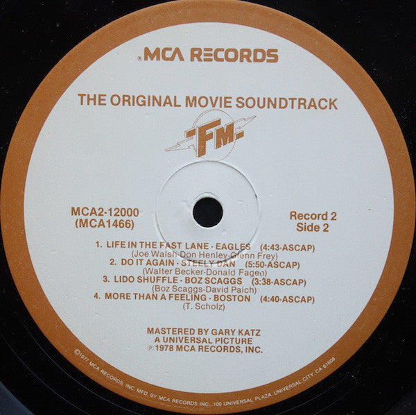 Various - FM (The Original Movie Soundtrack) - LP