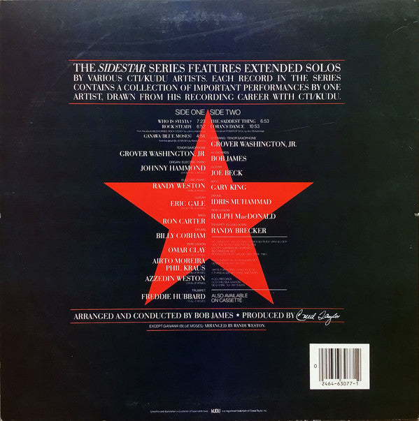 Grover Washington, Jr. - Side Star - LP
