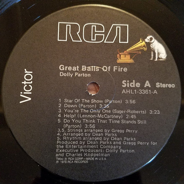 Dolly Parton - Great Balls Of Fire - LP