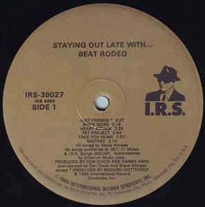 Beat Rodeo - Staying Out Late With - LP