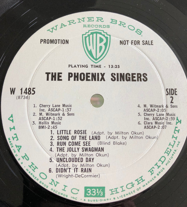 The Phoenix Singers - The Phoenix Singers - LP