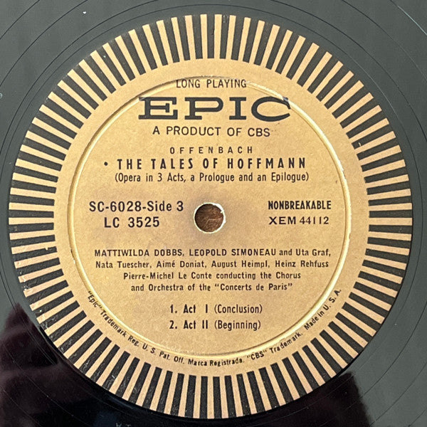Offenbach* - The Tales of Hoffmann - LP