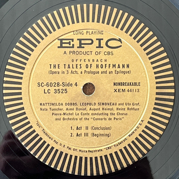 Offenbach* - The Tales of Hoffmann - LP