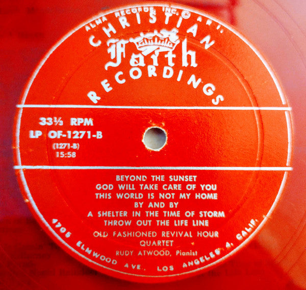 Old Fashioned Revival Hour Quartet - Old Fashioned Revival Hour Quartet - LP