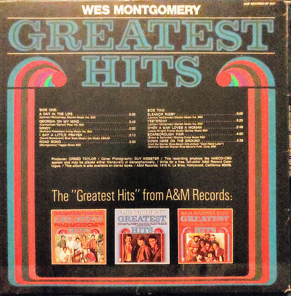Wes Montgomery - Greatest Hits - LP