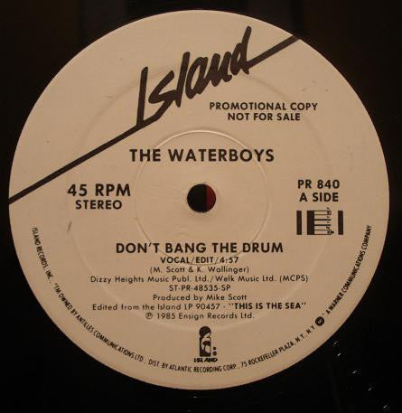 The Waterboys - Don't Bang The Drum - LP