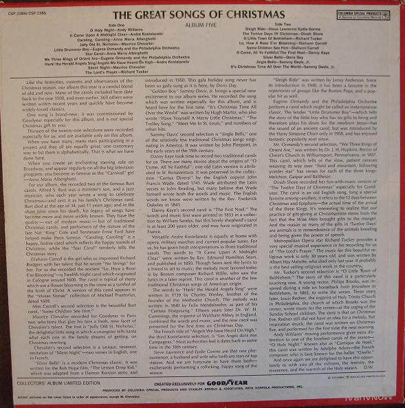 Various - The Great Songs Of Christmas, Album Five - LP