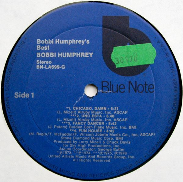 Bobbi Humphrey - Bobbi Humphrey's Best - LP