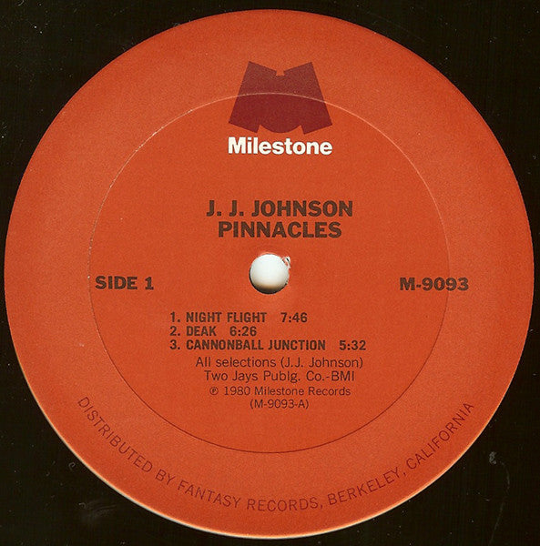 J.J. Johnson - Pinnacles - LP