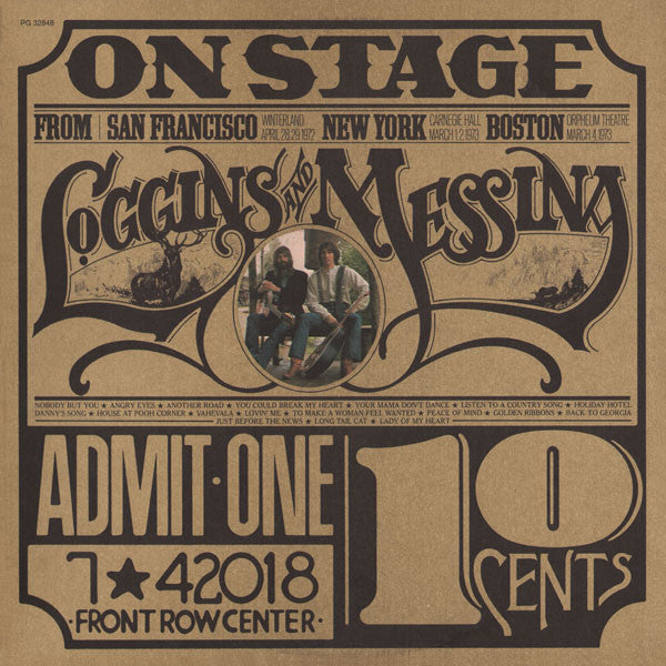 Loggins And Messina - On Stage - LP