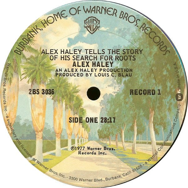 Alex Haley - Tells The Story Of His Search For Roots - LP