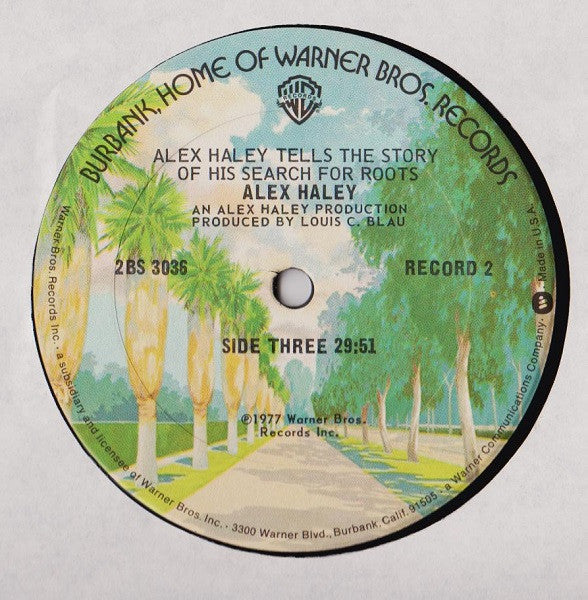 Alex Haley - Tells The Story Of His Search For Roots - LP
