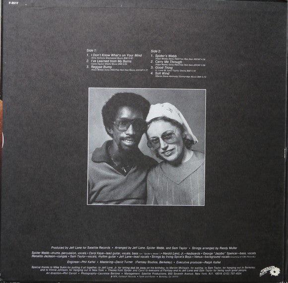 Spiders Webb - I Don't Know What's On Your Mind - LP