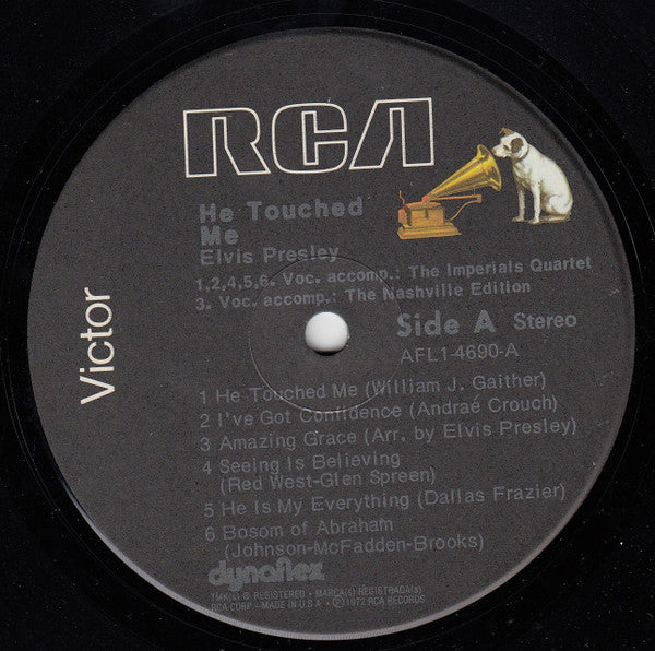 Elvis Presley - He Touched Me - LP LE SOL - LP