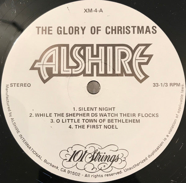 101 Strings - The Glory Of Christmas - LP