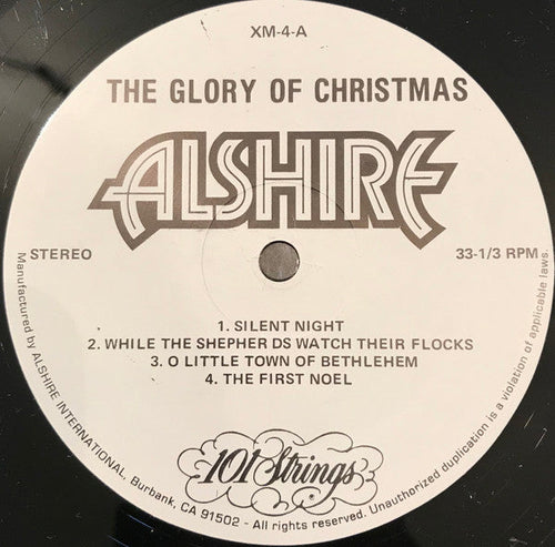 101 Strings - The Glory Of Christmas - LP