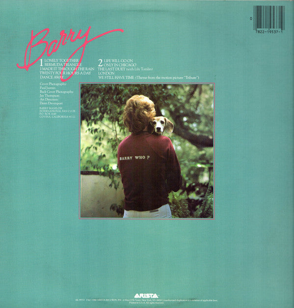 Barry Manilow - Barry - LP