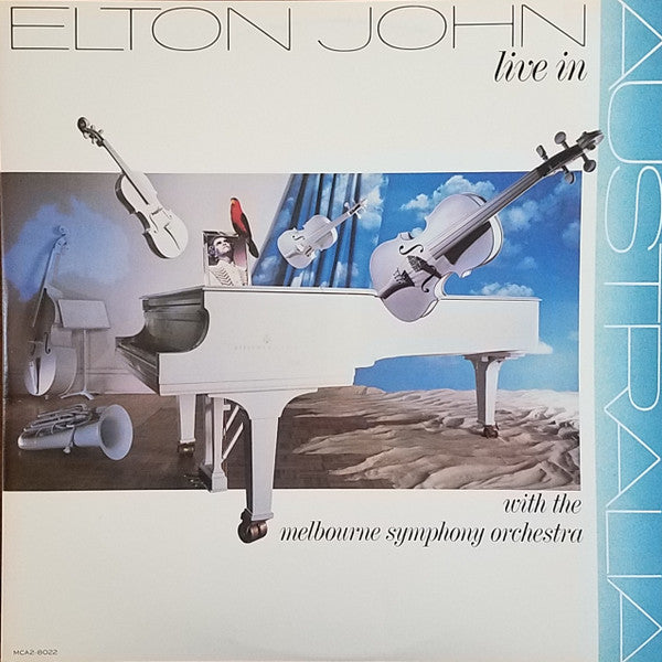 Elton John With The Melbourne Symphony Orchestra* - Live In Australia - LP