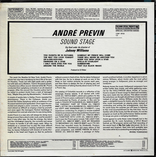 André Previn - Sound Stage! - LP