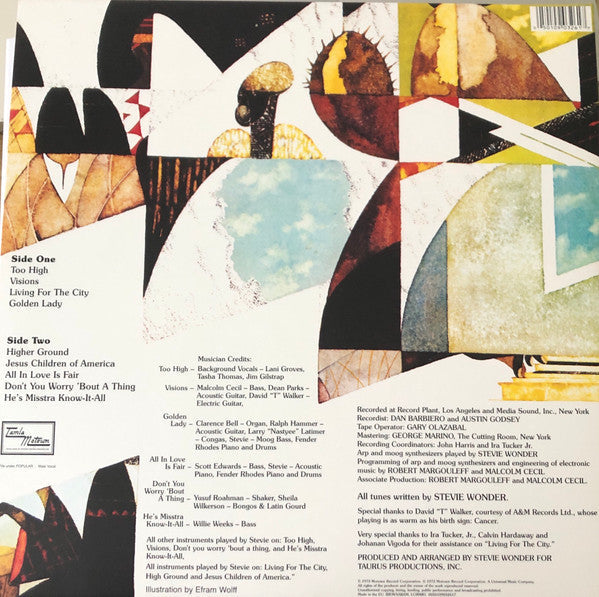 Stevie Wonder - Innervisions - LP