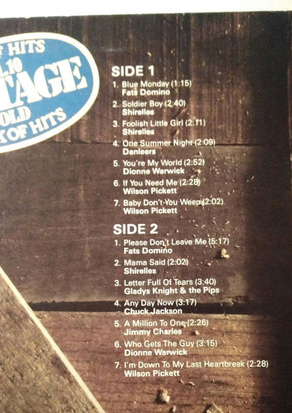 Various - Vintage Gold Pack Of Hits Vol. 10 - LP
