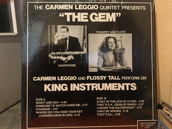 Carmen Leggio Quintet - The Gem - LP