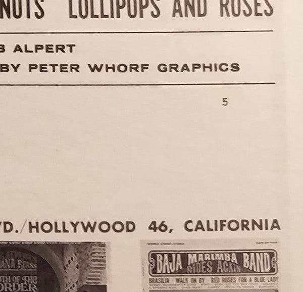 Herb Alpert's Tijuana Brass* - Whipped Cream & Other Delights - LP