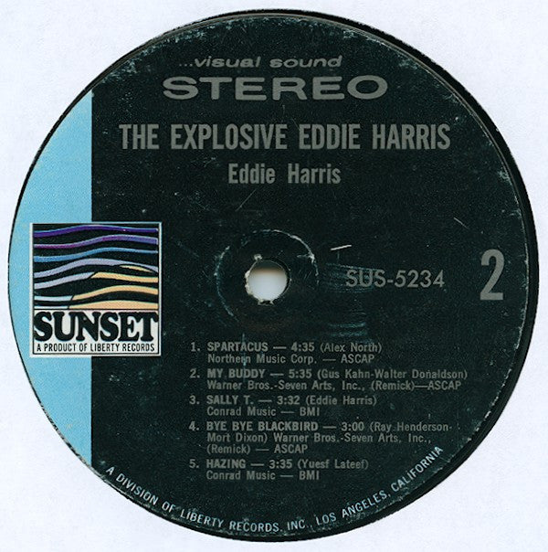Eddie Harris - The Explosive Eddie Harris - LP