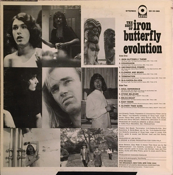 Iron Butterfly - The Best Of Iron Butterfly Evolution - LP