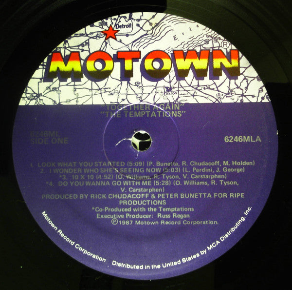The Temptations - Together Again - LP